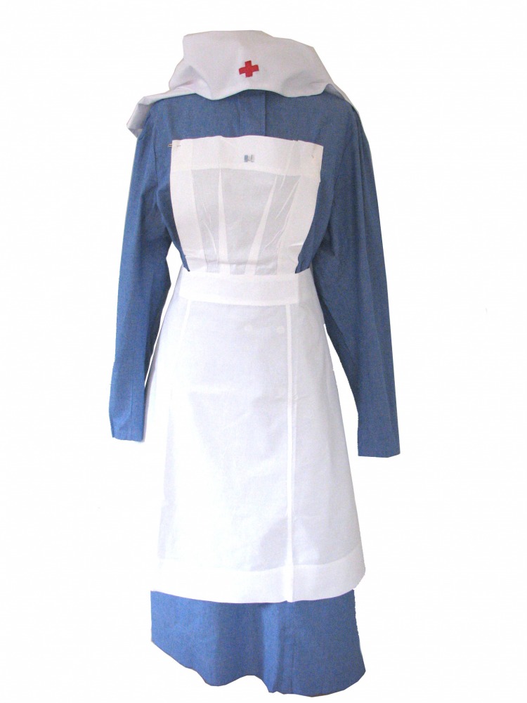 Ladies 1940s Vintage Wartime Nurse Uniform Size 18 - 20 Image